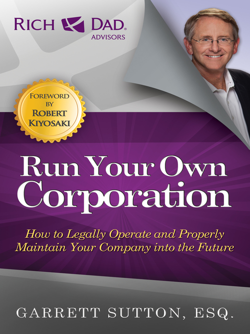Title details for Run Your Own Corporation by Garrett Sutton - Available